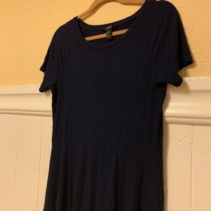 F21 Navy Blue Dress